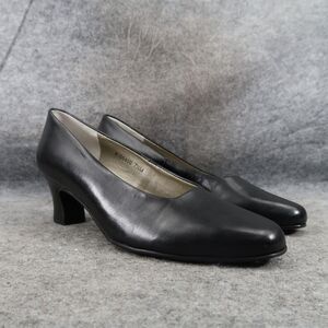 Walking Cradles Shoes Womens 7.5 Pumps Mark Lemp Classics Comfort Fashion Black